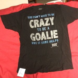 Hockey GOALIE tshirt